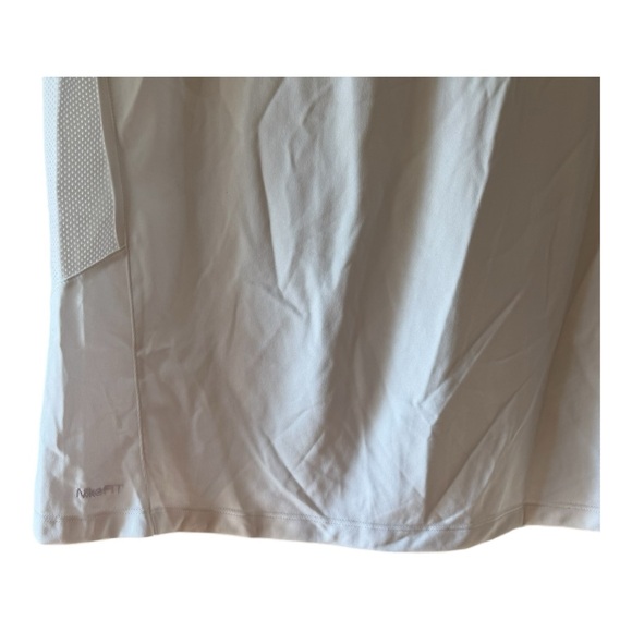 Nike Y2K Fit Dry Shirt Men size Large L White Mesh Back Deadstock NEW - Picture 5 of 10